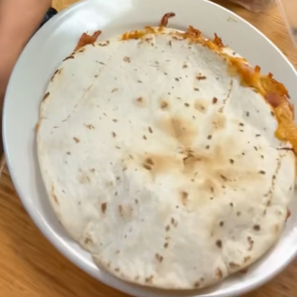 A Ham and Cheese Quesadilla